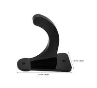 Cabilock 4 Piezas Soporte para Bates de Béisbol de Pared Montaje Resistente para Exhibición de Bates Apto para Diámetros hasta Organizador Seguro y Sóftbol