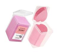 Cabilock 400 hojas Toallitas para Uñas Sin Pelusas Almohadillas de Algodón Absorbente para Limpiar Pegamento y Quitar Esmalte Gel con Estuche Compacto para Uso Profesional y Viajes