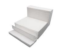 Cabilock 400 Piezas Servilletas Desechables Papel De Mano Para Baño Toalla De Cocina Servilleta De Bombeo Toallas De Mano Desechables Servilleta Casera Toalla De Papel Comercial