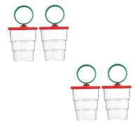 Cabilock 4piezas Cajas De Observación De para Lupa y Recipiente para Experimentación Científica Al Aire para Camping y Exploración