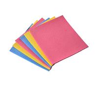 Cabilock 4piezas Paños De Esponja De Celulosa Toalla De Fregar para Utensilios De Aceite Color Aleatorio