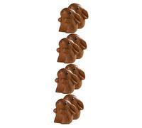 Cabilock 4sets Accesorios Condujo Auto Gancho Retráctil Búho Tapa Titanio Decoraciones Juguete Mimbre Llave Conejo Linterna Papelera Bisutería Cesta Hola Decoración Sándalo 2pcs*4