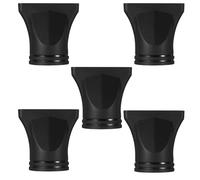 Cabilock 5 boquillas para secador: Repuestos de puntas planas concentradoras para alisar y peinar cabello rizado y liso.