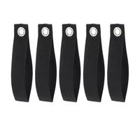 Cabilock 5 Correas de Anclaje para Kayak y Canoa Negras Duraderas y Prácticas Juego de 5 Piezas para Amarre Seguro de Cargas en Deportes Acuáticos y Transporte de Embarcaciones