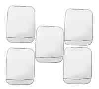 Cabilock 5 Fundas Para Respaldo De Asiento De Coche, Transparentes, Impermeables, Con Película De Pe, Para Pequeños, Alfombrilla Antipatadas Que Protege De La Suciedad Y Las