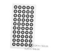 Cabilock 5 hojas Marcadores Reflectantes para Escáner Resistentes Desgarros Puntos por Hoja para y Posicionamiento Escaneo Preciso