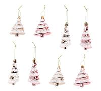 Cabilock 5 Juegos Adornos De Decoración para Árboles De Navidad Decoraciones Navideñas Decoración Navideña Decoración para Fiestas Navideñas Colgantes para Árboles De Navidad 8 Uds * 5