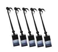 Cabilock 5 piezas Botellas Difusoras de Perfume Colgantes para Coche Unidades Botellas Vacías Recargables de Vidrio para Aroma Persistente Vehículo Oficina y Hogar