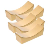 Cabilock 5 Piezas Estante De Descanso para Resto De Cuchara De Mesa Estante para Cubiertos Resto De Tenedor De Palillos Cuna De Cuchara Resto De Cubiertos Acero Inoxidable Comedor Cucharada