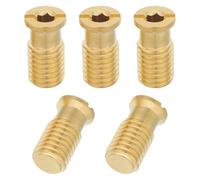 Cabilock 5 Piezas Juego de Anclajes de Latón para Cubre Piscinas Desmontables, Ajuste Seguro sin Ruido, Tamaño 2.80x1.40x1.40cm para Accesorios de Piscina