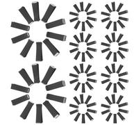 Cabilock 50 piezas Clips para Ambientador de Coche Difusor de Aroma Compacto para Rejilla de Ventilación Soporte para Fragancia y Aromaterapia Automóvil Diseño Discreto y Compatible