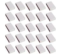 Cabilock 50 Unidades Caja Organizadora Pequeña de Papel Blanco para Manualidades, Resistente a Colapsos Organizar Cuentas y Joyería en Aulas o Modelos Pequeños