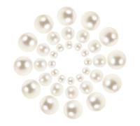 Cabilock 500 Piezas Perlas Sueltas para Relleno de Jarrones Perlas Imitación Blancas Decoración para Velas Flotantes Centros de Mesa para Bodas Cumpleaños y Manualidades