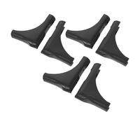 Cabilock 6 Fundas para Patas de tendedero, Accesorios para tendedero, Protectores de Suelo con Patas de 90 Grados, Fundas Protectoras Antideslizantes para sillas Plegables, Suelos de Madera.