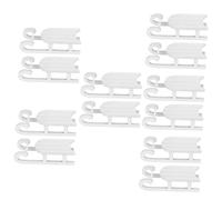 Cabilock 6 Juegos Adornos De Trineo De Navidad Escena del Pueblo Navideño Decoración Nieve Navideños Christmas Manualidades con Trineos De Madera Adorno De Trineo 2 Piezas * 6