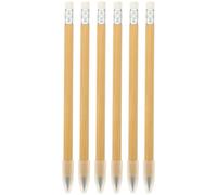 Cabilock 6 Lápices Eternos de Madera sin Tinta para Lápices de Dibujo Duraderos sin Sacapuntas Set de Escritura y Bocetos para Estudiantes y Arte