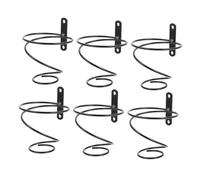 Cabilock 6 Piezas Estantería De Vino Colgante Rojo Botellero Montado En Vino Hogar Botellero Moderno Montado En La Pared Muro Organizador para Pared Mostrar Black Planchar