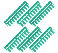 Cabilock 6 Piezas Peine Espaciador de Electroforesis de Plástico de 0,75mm 10 Dientes, Resistente a Químicos y Compatible, Accesorio para Laboratorio y Biología Molecular