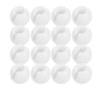 Cabilock 60 topes de Cadena para persianas: Tope de plástico para persianas enrollables - Reparación de Cadenas para persianas Verticales - Fabricación de Joyas DIY con topes de Cuentas Blancas de