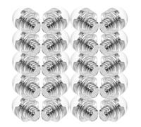 Cabilock 60 Unidades Silenciador y Mejora de Eficiencia para Tijeras de Peluquería de Goma de 3mm, Accesorio de Repuesto Reducción de Ruido para Tijeras de Metal en Salón de Barbería