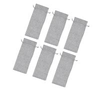 Cabilock 6piezas Bolsa para Envasar Vino Tinto de Cordón Fundas para Botellas de Vino para Envoltorios de Obsequio para Bodas o Fiestas