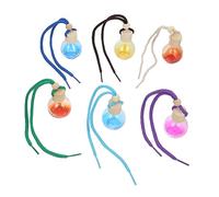 Cabilock 6piezas Difusor Coche Perfume Frascos Perfume Vacío Colgantes Decoración Hogar