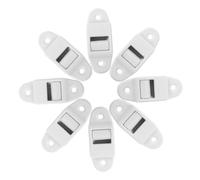 Cabilock 8 Piezas Accesorios de Rodillos de guía de Correa Reemplazo de Correa del Obturador Reemplazo del Limpiador de Cintas Cleaner de Cintas para el Obturador de Rodillos White