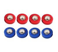 Cabilock 8 Piezas Bolas Rodantes para Mesa Shuffleboard Equipo de Recambio Compacto y Ligero para Familia de Hockey y Futbolín de Mesa