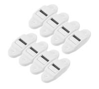 Cabilock 8 Piezas Guía de Correa de Cinta de obturación Limpiador para el Obturador de Rodillos Guía de Correa para reemplazo Accesorios de Rodillos White