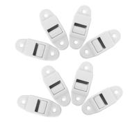 Cabilock 8 Piezas Limpiador de Correa de Cepillo Cepillo de Limpiador de Cintas de guía de Correa para el Obturador de Rodillos White