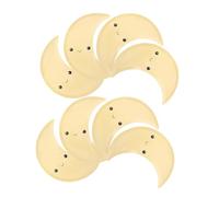 Cabilock 8 Piezas Platos Desechables Diseño Luna Vajilla Fiesta Infantil Temática Platos Papel para Cumpleaños Infantiles