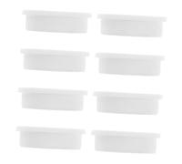 Cabilock 8 Piezas Tapones de Silicona Impermeables Redondos Tapas de Sellado para Tubos de Tapones para Cocina Baño y Cajas Eléctricas Resistentes Temperaturas Extremas