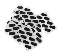 Cabilock 80 Unidades Almohadillas Nasales Negro Antideslizantes para Gafas de Espuma Eva de 1mm Soporte Cómodo para Actividades Físicas y Uso Diario