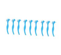 Cabilock 9 Piezas De Herramientas De Limpieza Cepillos De Dientes Para Niños Herramientas Para Niños Cepillo De Dientes Postizos Dentadura Dura Cepillo De Limpieza De Dentaduras Postizas