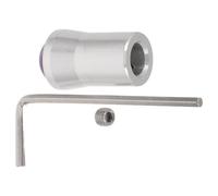 Cabilock Accesorio Soporte y Aleación de Aluminio con Base de Amatista Púrpura con Función de Sanación y Equilibrio Corporal y Mental para Diapasón para Meditación y Yoga