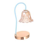 Cabilock Accesorios para Lámpara Calentadora de Velas Pantalla y Base Vintage para Aromaterapia Decoración Elegante para Oficina y Hogar Compatibles con Aceites Esenciales y Velas