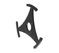 Cabilock Adaptador para Discos de Vinilo de 45 Revoluciones por Minuto Plástico Resistente Diseño Triangular 2 Piezas Negras Accesorio para Tocadiscos de 7 Pulgadas Compatible con