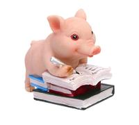 Cabilock Adorno de Cerdito Figuras de Cerdos en Miniatura decoración alcancía decoración casera de Cerdo Adorno de Coche alcancía Cerdito de Estudio de Adorno alcancía de Adorno
