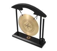 Cabilock Adorno Feng Shui Cobre Tradicional con Soporte Gong Vajra para Escritorio Decoración para Hogar y Oficina Sonido Relajante y Elegante Decorativo