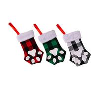 Cabilock Adornos Navideños para Árbol De Navidad Medias Decorativas Forma De Gato Decoración para Hogar