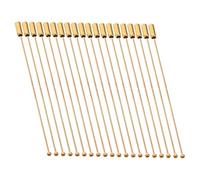 Cabilock Alfileres de Broche de Joyería 90 Mm de Metal con Pasador con Tope para Manualidades, Pin de Solapa Hecho a Mano para Bufandas y Sombreros, 20 Piezas, Sujeción Segura para Prendas