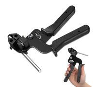 Cabilock Alicates para Bridas de Acero Inoxidable, Herramienta de Flejado Función de Corte, Tensores Manuales para Amarre Industrial y Fijación Segura de Cables, Uso Profesional