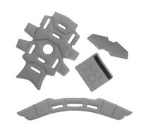 Cabilock Almohadillas de Transpirables y Absorbentes de Sudor para Casco de Motocicleta y Bicicleta Aislantes Ligeros y Lavables para Mayor y Limpieza