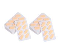 Cabilock Almohadillas Nasales Para Gafas 80 Piezas Antideslizantes Esponja Eva Color Piel Aumentan Altura Comodidad Uso Prolongado Reparación Anteojos Cuidado Diario