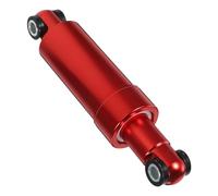 Cabilock Amortiguador Trasero de Aluminio para Patinete Eléctrico, Amortiguador de Suspensión Trasera Orificio Central de 150mm, Rojo, Sistema Interno, Reduce Golpes y Sacudidas