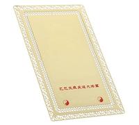 Cabilock Amuleto de Cobre Taisui Tarjeta Protectora de Buena y Seguridad Feng Shui para y Fortuna