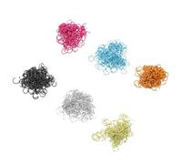 Cabilock Anillas de Salto Abiertas Ovaladas Metálicas para Bisutería Conector de Joyería Artesanal Multicolor Accesorios para Fabricación de Pulseras Collares y Llaveros DIY Caja de 1