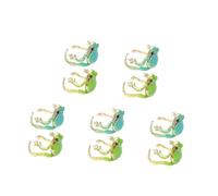 Cabilock Anillos Ajustables De Verde Para Mujer De Diseño Animal Divertido Y Único Joyería De Moda Decoración Versátil Para Ocasiones Diarias 2 Piezas X 5