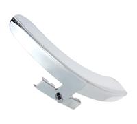 Cabilock Apoyabrazos y Superficie Lisa Color Plata de Banjo de Aleación de Zinc Instalación Simple para Protección Profesional del Instrumento Musical