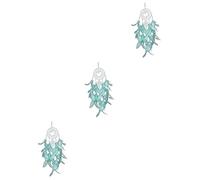 Cabilock Atrapasueños Manual con Colgante De Decoración Atrapasueños De Telaraña De Red De Ensueño 3 Uds